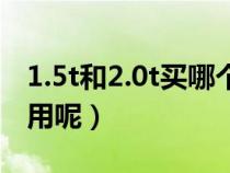 1.5t和2.0t買哪個更好（1.5t與2.0t哪個更實用呢）