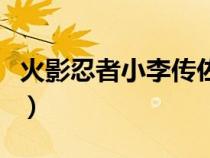 火影忍者小李傳佐助（小李忍傳佐助出場集數(shù)）