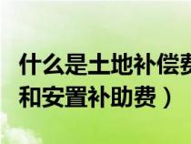 什么是土地補(bǔ)償費和安置補(bǔ)助費（土地補(bǔ)償費和安置補(bǔ)助費）