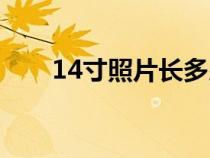 14寸照片長多少寬多少（14寸照片）