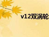 v12雙渦輪增壓發(fā)動機(jī)（v12）