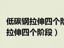 低碳鋼拉伸四個(gè)階段試樣變化的特點(diǎn)（低碳鋼拉伸四個(gè)階段）