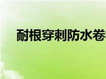 耐根穿刺防水卷材施工工藝（耐根穿刺）
