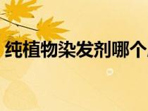 純植物染發(fā)劑哪個(gè)牌子最好（純植物染發(fā)劑）