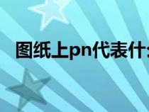 圖紙上pn代表什么方向（n代表什么方向）