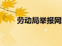 勞動局舉報網(wǎng)站（勞動局投訴網(wǎng)站）