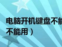 電腦開(kāi)機(jī)鍵盤不能用怎么辦(電腦開(kāi)機(jī)時(shí)鍵盤不能用) 電腦開(kāi)機(jī)鍵盤不能用怎么辦(電腦開(kāi)機(jī)時(shí)鍵盤不能用)