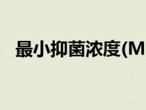 最小抑菌濃度(MIC)計算（最小抑菌濃度）