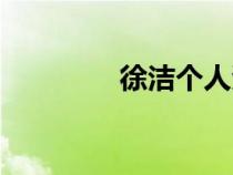 徐潔個(gè)人資料簡介（徐潔）