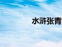 水滸張青排名（水滸張青）