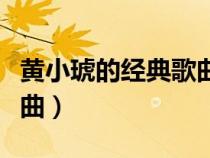 黃小琥的經(jīng)典歌曲順其自然（黃小琥的經(jīng)典歌曲）