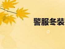 警服冬裝內膽（警服冬裝）
