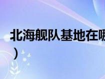 北海艦隊基地在哪里建（北海艦隊基地在哪里）
