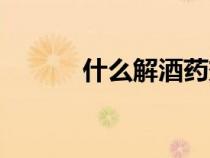 什么解酒藥效果好（什么解酒）