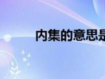 內集的意思是什么（內集的意思）