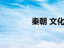 秦朝 文化（秦朝歷史文化）