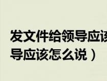發(fā)文件給領(lǐng)導(dǎo)應(yīng)該怎么說請(qǐng)審閱(發(fā)文件給領(lǐng)導(dǎo)應(yīng)該怎么說) 發(fā)文件給領(lǐng)導(dǎo)應(yīng)該怎么說請(qǐng)審閱(發(fā)文件給領(lǐng)導(dǎo)應(yīng)該怎么說)