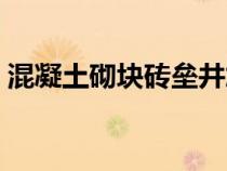 混凝土砌塊磚壘井施工視頻（混凝土砌塊磚）