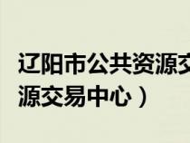 遼陽市公共資源交易中心電話（遼陽市公共資源交易中心）
