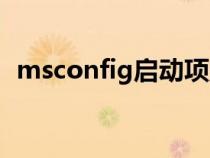 msconfig啟動(dòng)項(xiàng)刪除(msconfig啟動(dòng)項(xiàng)) msconfig啟動(dòng)項(xiàng)刪除(msconfig啟動(dòng)項(xiàng))