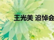 王光美 追悼會(huì)（王光美逝世追悼會(huì)）