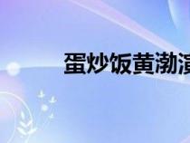 蛋炒飯黃渤演員表（蛋炒飯黃渤）