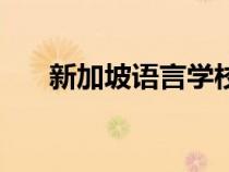新加坡語言學(xué)校短期班（新加坡語言）