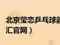 北京瑩戀乒乓球器材專賣店地址（瑩戀乒乓總匯官網(wǎng)）