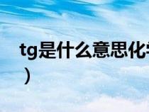 tg是什么意思化學(xué)檢測指標(biāo)（TG是什么意思）