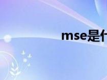 mse是什么專業(yè)（mse）