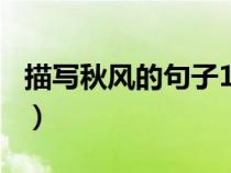 描寫秋風(fēng)的句子100字左右（描寫秋風(fēng)的句子）