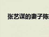 張藝謀的妻子陳婷現(xiàn)狀（張藝謀的妻子）