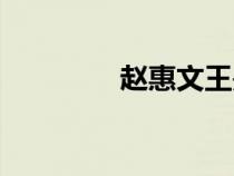 趙惠文王是誰（趙惠文王）