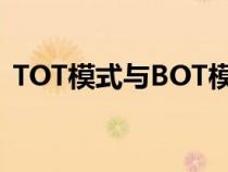 TOT模式與BOT模式的根本區(qū)別（tot模式）