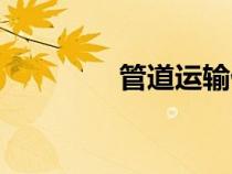 管道運(yùn)輸優(yōu)點(diǎn)(管道運(yùn)輸) 管道運(yùn)輸優(yōu)點(diǎn)(管道運(yùn)輸)
