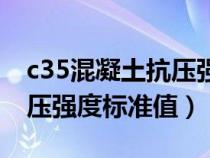 c35混凝土抗壓強度計算公式（c35混凝土抗壓強度標(biāo)準值）