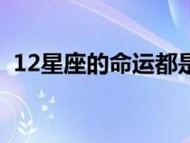 12星座的命運都是什么命（12星座的命運）