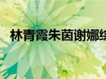 林青霞朱茵謝娜綜藝節(jié)目（謝娜綜藝節(jié)目）