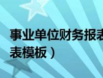 事業(yè)單位財(cái)務(wù)報(bào)表模板圖片(事業(yè)單位財(cái)務(wù)報(bào)表模板) 事業(yè)單位財(cái)務(wù)報(bào)表模板圖片(事業(yè)單位財(cái)務(wù)報(bào)表模板)