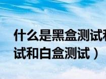 什么是黑盒測(cè)試和白盒測(cè)試?(什么是黑盒測(cè)試和白盒測(cè)試) 什么是黑盒測(cè)試和白盒測(cè)試?(什么是黑盒測(cè)試和白盒測(cè)試)