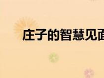 莊子的智慧見面課答案（莊子的智慧）