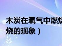 木炭在氧氣中燃燒的現(xiàn)象為（木炭在氧氣中燃燒的現(xiàn)象）