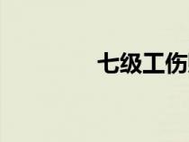 七級工傷賠償標(biāo)準(zhǔn)（七級）