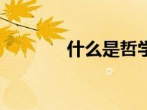 什么是哲學(xué)思維（哲學(xué)思維）