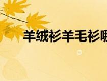 羊絨衫羊毛衫哪個(gè)好（羊絨衫羊毛衫）