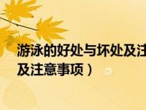 游泳的好處與壞處及注意事項(xiàng)是什么?（游泳的好處與壞處及注意事項(xiàng)）