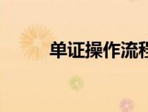 單證操作流程圖（單證操作流程）