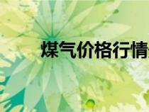 煤氣價格行情最新價格（煤氣價格）
