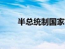 半總統(tǒng)制國家權力中心（半總統(tǒng)制）