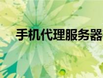 手機(jī)代理服務(wù)器在哪里找到(手機(jī)代理) 手機(jī)代理服務(wù)器在哪里找到(手機(jī)代理)